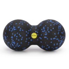 Масажний м'яч подвійний Actiget EPP 8 x 16 см Black/Blue, код: ACT0097