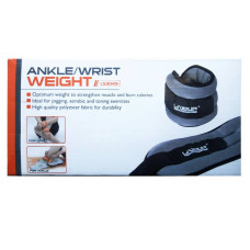 Обважнювач для рук/ніг LiveUp Wrist/Ankle Weight 2х1 кг, код: LS3049-1