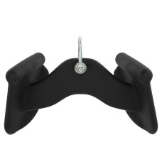 Рукоятка для тяги з вузьким хватом Mdbuddy Pull Down Handle нековзне покриття 290х120х150 мм, чорний, код: TA-5377