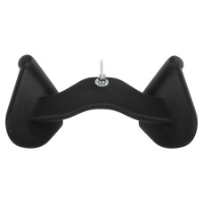 Рукоятка для тяги з вузьким хватом Mdbuddy Pull Down Handle нековзне покриття 290х120х150 мм, чорний, код: TA-5377