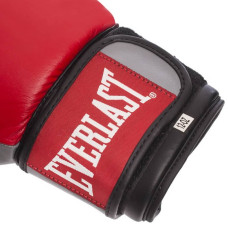 Рукавички боксерські Everlast 10 унцій, червоний, код: EV-009B_10R