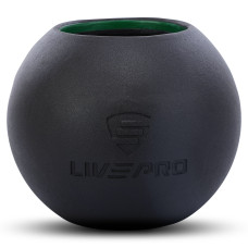 Гиря-дзвін чавунна пофарбована Ball Bell LiveUp 8кг, , код: LP8047-18LB-S52