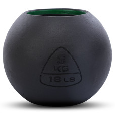 Гиря-дзвін чавунна пофарбована Ball Bell LiveUp 8кг, , код: LP8047-18LB-S52
