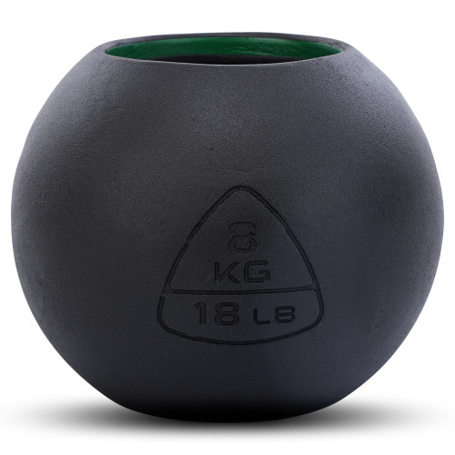Гиря-дзвін чавунна пофарбована Ball Bell LiveUp 8кг, , код: LP8047-18LB-S52