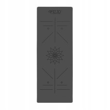 Килимок для йоги та фітнесу 4Fizjo PU 1830x680x4 мм, чорний, код: P-5907739319531