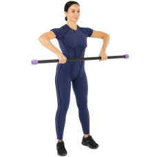Бодібар Body Bar LiveUp 5кг, чорний-фіолетовий, код: LP8145-5