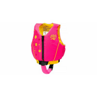 Жилет для плавання дитячий Aqua Speed Swim Star 19-30 кг, малиновий-жовтий, код: 5905718611324