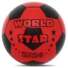 М'яч гумовий PlayGame World Star 23см, різнокольоровий, код: FB-8575-S52