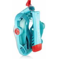 Повнолицьова маска дитяча Aqua Speed Spectra 2.0 Kid 7083  L, бірюзовий-червоний, код: 5908217670830