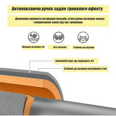 Розсувний розпірний турнік EasyFit OrangeGymBar 90-130 см, код: EF-1634p-2-EF