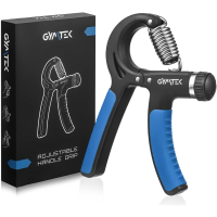 Еспандер регульований Gymtek 10-40кг чорно-синій, код: 5907766661023