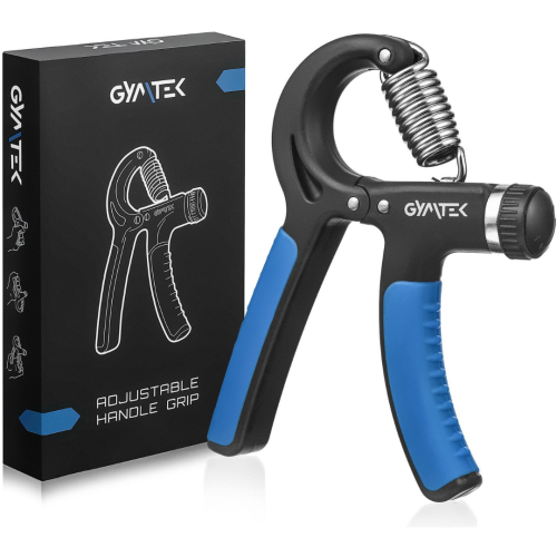 Еспандер регульований Gymtek 10-40кг чорно-синій, код: 5907766661023
