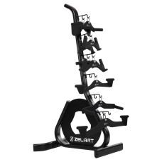 Стійка вертикальна для рукояток та ручок для тренажерів Mdbuddy Machine Bar Rack 573x810x1561мм, чорний, код: TA-5396