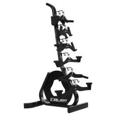 Стійка вертикальна для рукояток та ручок для тренажерів Mdbuddy Machine Bar Rack 573x810x1561мм, чорний, код: TA-5396