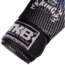 Рукавички боксерські Top King Ultimate шкіряні L, синій, код: TKBGKC-01_L_BL-S52