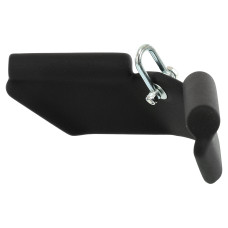 Рукоятка для зворотної тяги з вузьким хватом нековзне покриття LiveUp Reverse Grip 305 мм, чорний, код: LP8322