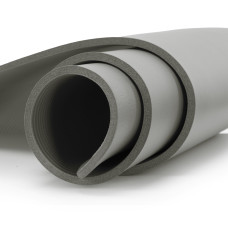 Килимок для йоги та фітнесу Actiget NBR 183 x 61 x 1 cм, сірий, код: ACT0019