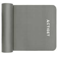 Килимок для йоги та фітнесу Actiget NBR 183 x 61 x 1 cм, сірий, код: ACT0019
