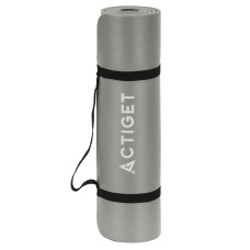 Килимок для йоги та фітнесу Actiget NBR 183 x 61 x 1 cм, сірий, код: ACT0019