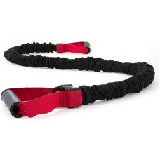 Еспандер трубчастий Adidas Power Tube 122 см, чорний-червоний, код: 885652000277