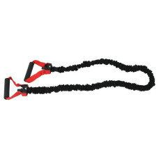 Еспандер трубчастий Adidas Power Tube 122 см, чорний-червоний, код: 885652000277