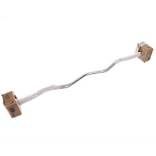 Штанга фіксована вигнута обрезиненная Zelart Rubber Coated Barbell 5кг, код: TA-2687-5-S52