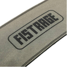 Пояс атлетичний шкіряний Fistrage L, ширина-15см, сірий, код: VL-4374_L