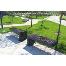 Лавка InterAtletika Lasec 2, 1202х410х401 мм, код: LP014.1-SM
