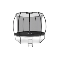 Батут Outtec Premium 10ft (312см) чорно-сірий з внутрішньою сіткою, код: 5907766665847