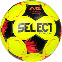 М'яч футбольний Select Flash Turf Fifa v26 057501-008 №5, жовтий-червоний, код: 5703543459698