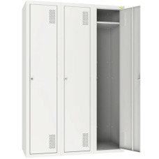 Шафа для одягу металева Emby, 3 секції, код: ШОМ-400/3