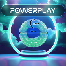 Еспандер кистьовий силіконовий PowerPlay Hand Grip Medium 20 кг, зелений, код: PP_4333_Green_20kg