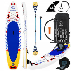 Надувна SUP дошка Tsunami 350 см з веслом Wave, код: P-5907739316417