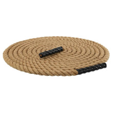Канат для кросфіту Combat Battle Rope Zelart 15 м, коричневий, код: FI-0909-15