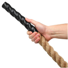 Канат для кросфіту Combat Battle Rope Zelart 15 м, коричневий, код: FI-0909-15