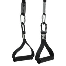 Ручки для еспандера та тренажера Ezous Fit Hook Handles 2шт, чорний, код: F-05