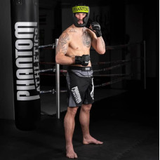 Боксерський шолом Phantom Apex Full Face Neon One Size Black/Yellow, код: PHHG2303