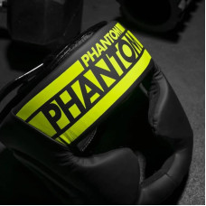 Боксерський шолом Phantom Apex Full Face Neon One Size Black/Yellow, код: PHHG2303