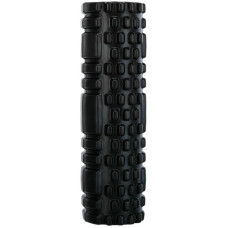 Ролер масажний циліндр (ролик мфр) FitGo Grid Combi Roller 25см, чорний, код: FI-0356_BK