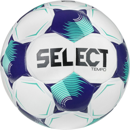 М'яч футбольний Select FB Tempo v26 057506-003 №5, білий-фіолетовий, код: 5703543459391