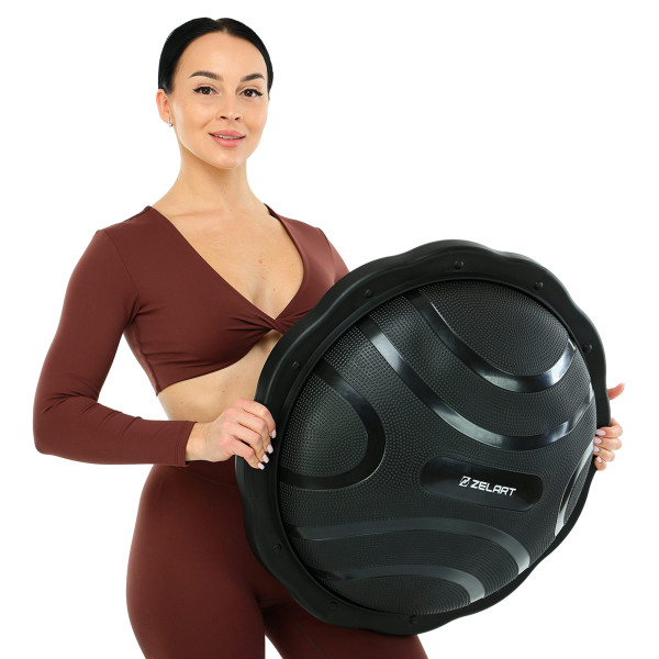 Балансувальна платформа напівсфера Bosu MDbuddy чорний, код: FI-5419-S52