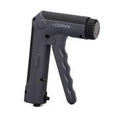 Еспандер кистьовий з регульованим навантаженням та лічильником Cornix 5-60 кг, чорний, код: XR-0278