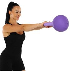Гиря м"яка FitGo 8кг, фіолетовий, код: FI-0122-8_V