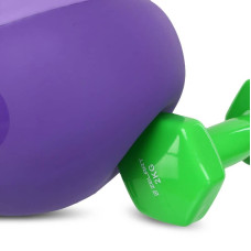 Гиря м"яка FitGo 8кг, фіолетовий, код: FI-0122-8_V