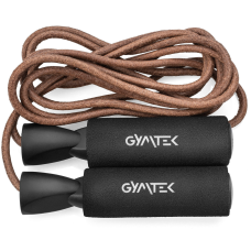 Скакалка Gymtek шкіряна з підшипниками 275см, код: 5907766661016