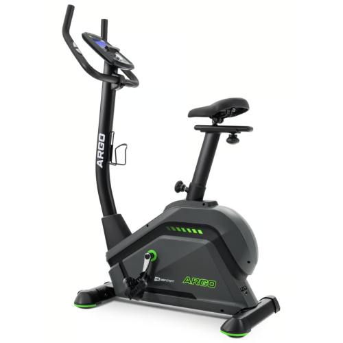 Велотренажер Hop-Sport HS-120H Argo чорно-зелений, код: 5902308229365