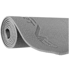 Килимок для йоги та фітнесу SportVida PVC 1730х610х6 мм, сірий, код: SV-HK0054