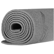 Килимок для йоги та фітнесу SportVida PVC 1730х610х6 мм, сірий, код: SV-HK0054