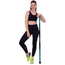 Бодібар Body Bar Zelart 4 кг, чорний-блакитний, код: FI-2611-4