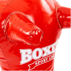 Манекен тренувальний для єдиноборств Boxer 150 см, червоний, код: 1022-01_R